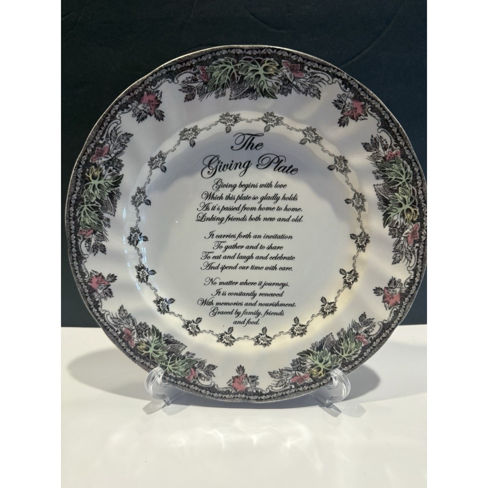 Johnson Bros Friendly Village Giving Plate 11" Serving Plate Friendship
